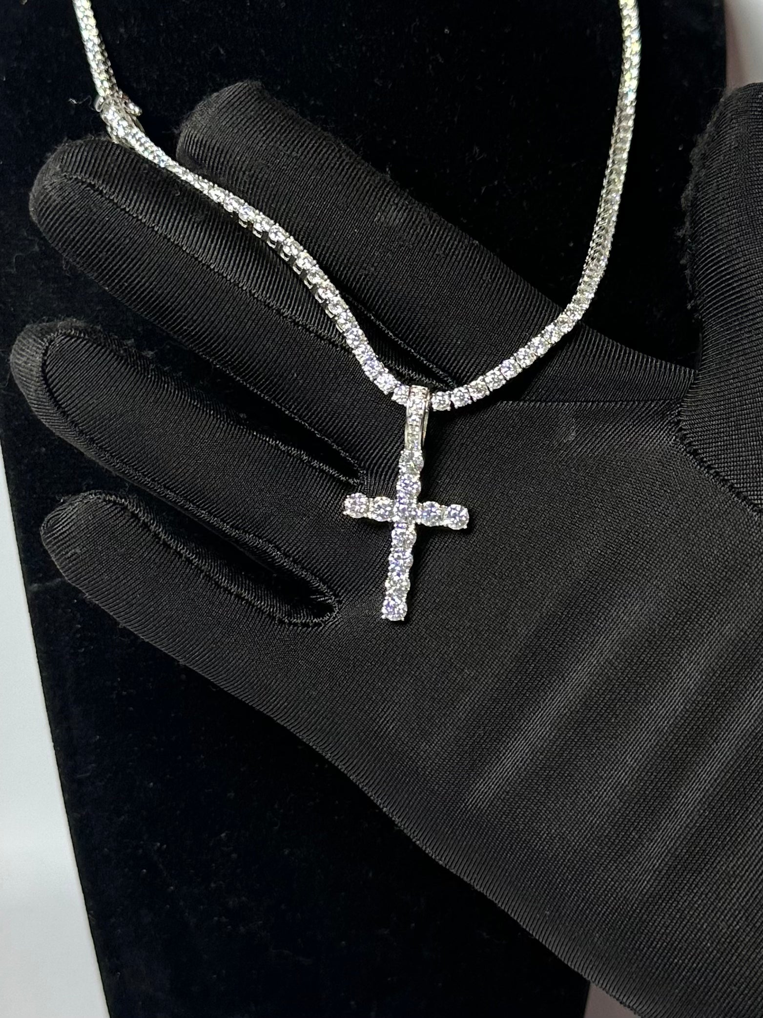 Dije de cruz 4MM